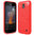 Flexi Slim Carbon Fibre Case for Nokia 1 - Brushed Red